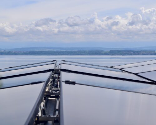 Grimm Solartechnik AG - Photovoltaik Flachdach-Anlage