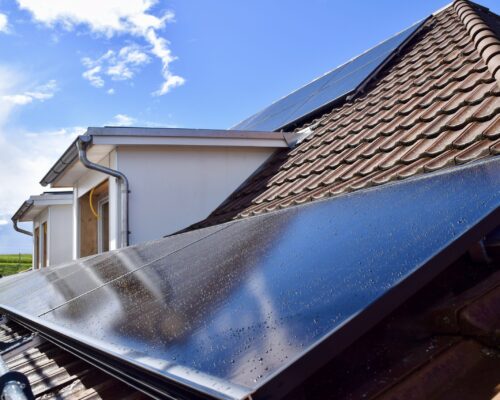 Grimm Solartechnik AG - Photovoltaik Flachdach-Anlage